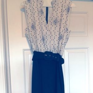 Banana Republic belted dress